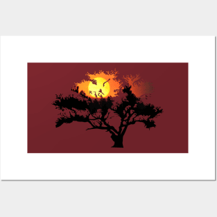 Tree of Life- Sunrise Posters and Art